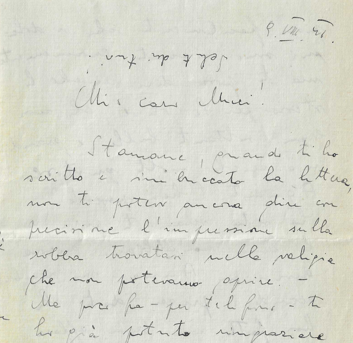 1941-08-09 - Lettera da Ksenija a Luigi