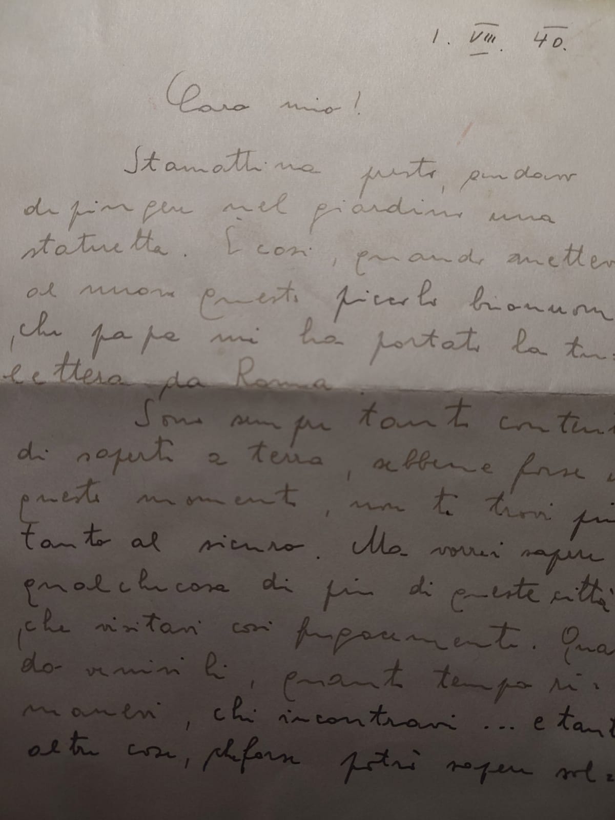 1940-08-01 - Lettera di Ksenija a Luigi